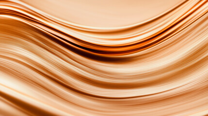 Obraz premium beauty bronze wave