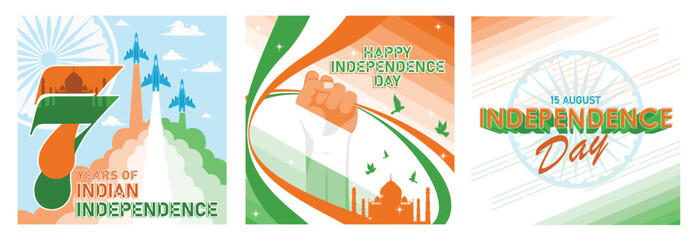 Commemorate India's Independence Day with an airplane attraction in the Indian skies.