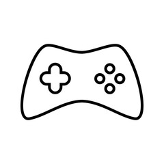 Minimal Gaming Symbol - Stream modern Games - Wireless Controller Icon - Vector © Hafizh KDT