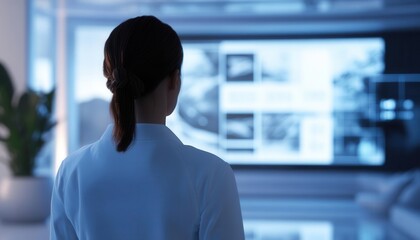 Virtual assistant tracking attendance in a 3D futuristic environment