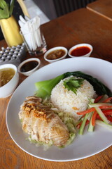 chicken hainan chinese authentic tradisional food