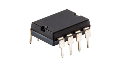 op-amp isolated on white