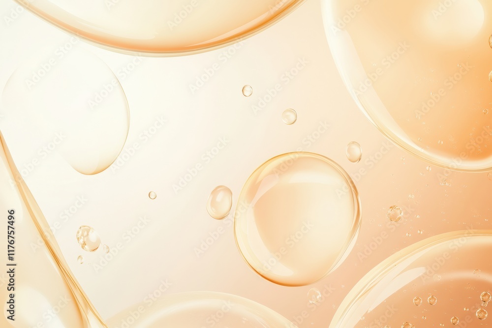 Leinwandbilder organic shapes with glowing, semi transparent elements create a mesmerizing composition resembling w