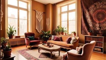 Obraz premium modern living room