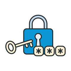 Account Password Illustration