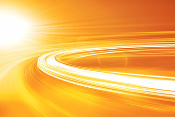 Abstract Orange Background Illustration