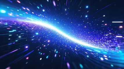 Fototapeta premium background with lots of light spots