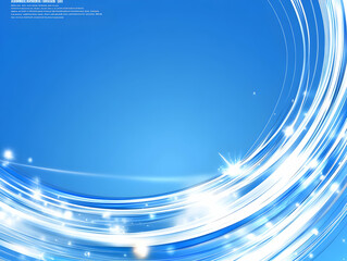 Fototapeta premium Abstract Blue Swirling Background