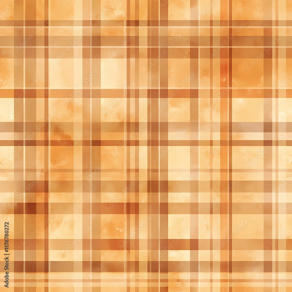 Poster warmth and texture: a soft, seamless pattern of muted orange and brown hues, perfect for creating a 