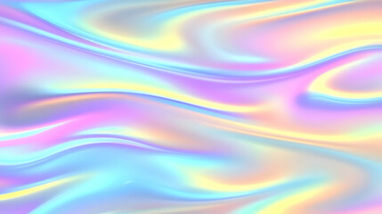 Obraz premium Pastel Holographic Abstract Background