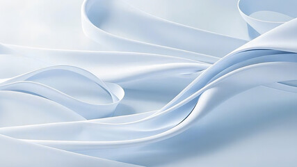 Obraz premium white silk background