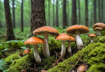 A close-up of a cornflower with water droplets on it, against a blurred background