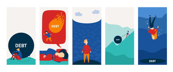 Trapped in Massive Debt