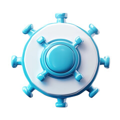 Antivirus Software Protection for Digital Devices on transparent background