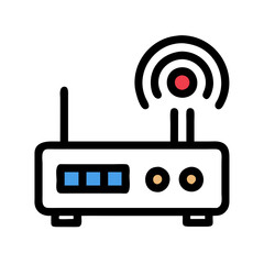 internet router icon design