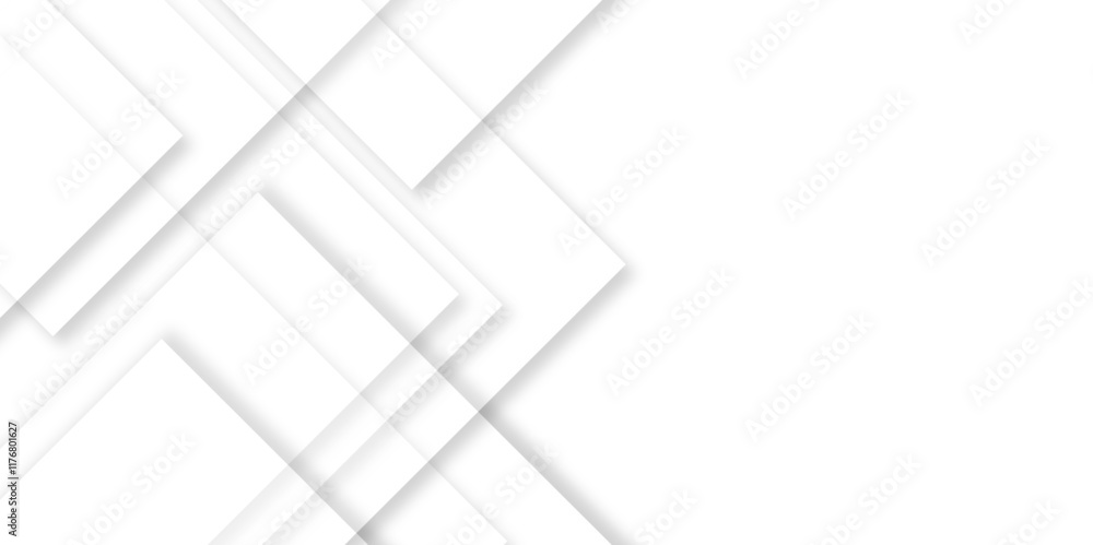 Aufkleber abstract background with lines White background with diamond and triangle shapes layered in modern abstract pattern design Space design concept Suit for business, corporate, institution presentation.	