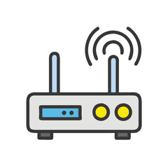 modem icon design