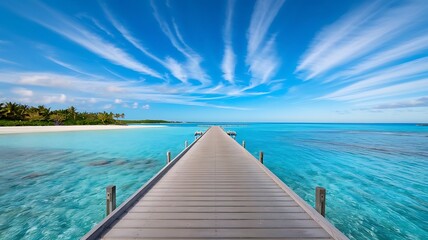 Fototapeta premium Located in Pointe Marin in Sainte Anne, Martinique, French Antilles, Ponton is part of the Boucaniers' Beach.