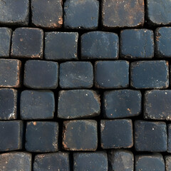 Dark Stone Blocks Background Image