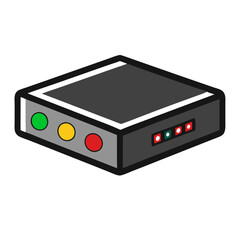 set top box icon design
