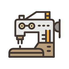sewing machine icon design