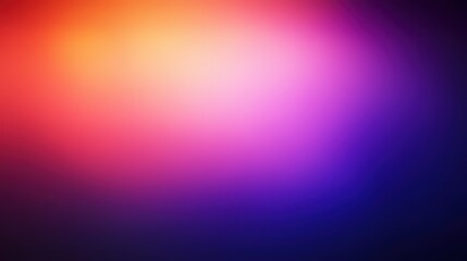 Abstract gradient of vibrant colors blending smoothly