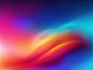 Obraz premium an AI Image Generator, Vibrant Colors Depicting Flowing Artistic Motion