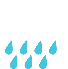 Weather illustration icon flat art design