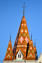 Matthias Church  in Buda Castle Budapest