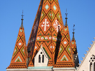 Matthias Church  in Buda Castle Budapest
