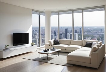 Urban Serenity: A Beige Minimalist Retreat