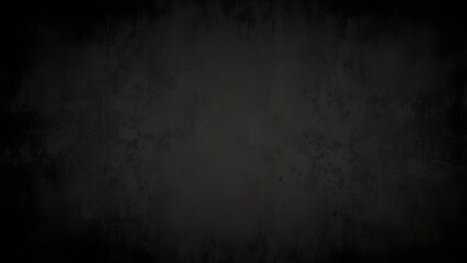 Old black background with vintage grunge texture design, grungy charcoal gray background Generative AI
