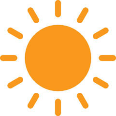 Weather illustration icon flat art design