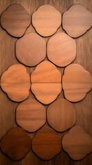 Wooden Texture Background Illustration