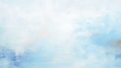 Abstract light blue watercolor for background, Abstract blue winter watercolor background. Sky pattern with snow. 