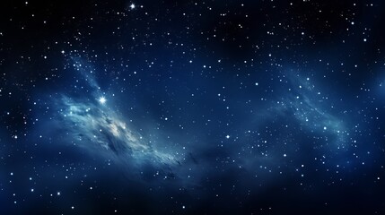 Fototapeta premium Celestial wonders reveal a breathtaking view of the night sky. Generative AI