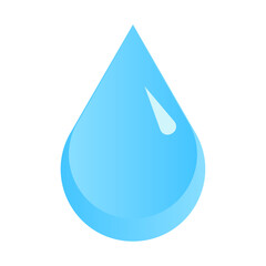 Water drop icon set. flat water drop icon. oil droplet vector symbol. rain water drip sign. Blood Drop icon. clean drinkable falling raindrop in black and blue colors. vector illustration