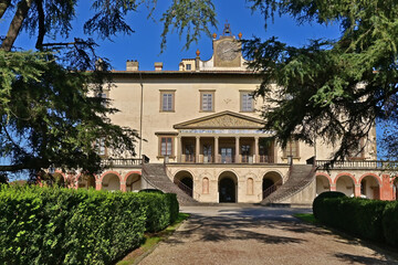 Obraz premium Villa Medicea di Poggio a Caiano, Prato - Toscana 
