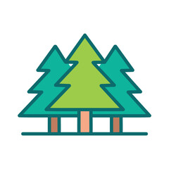 Tree Vector illustration for print