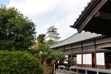 掛川城 二の丸御殿と天守閣