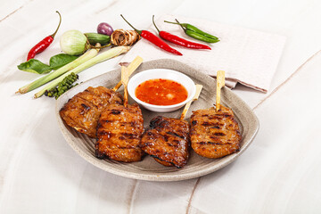 Thai Street foof pork satay