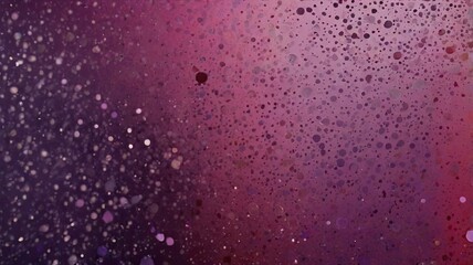 purple water drops on glass generative ai