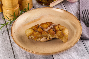 Delicous roasted duck breast fillet