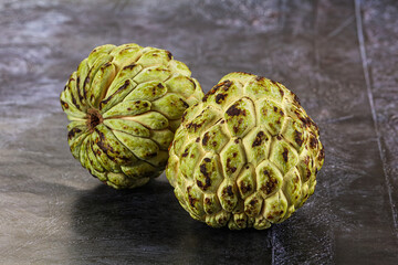 Obraz premium Annona - tropical fruit custard apple