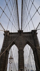 Fototapeta premium New York City, NYC, Manhattan, Brooklyn, Times Square, Central Park, Statue of Liberty, Empire State Building, Brooklyn Bridge, skyline, architecture, gratte-ciel, ville, urbain, métropole, États-Unis