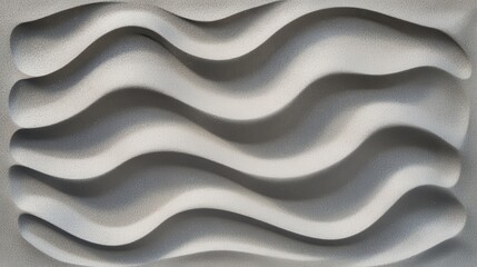 Obraz premium Abstract Wave Design for Modern Architecture