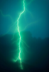 green energie, glowing neon, with white tones