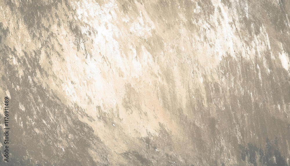 Aufkleber Abstract beige and white textured background with brushstroke patterns, perfect for minimalist design, interior decor, and art projects.