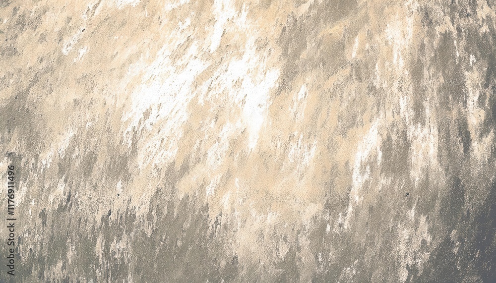 Aufkleber abstract beige and white textured background with brushstroke patterns, perfect for minimalist desig
