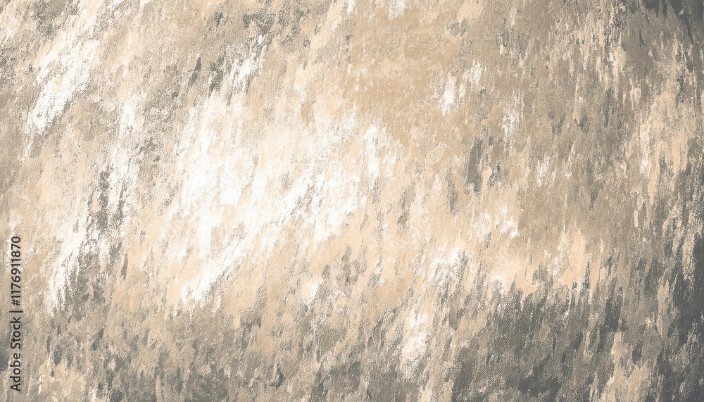 Poster abstract beige and white textured background with brushstroke patterns, perfect for minimalist desig